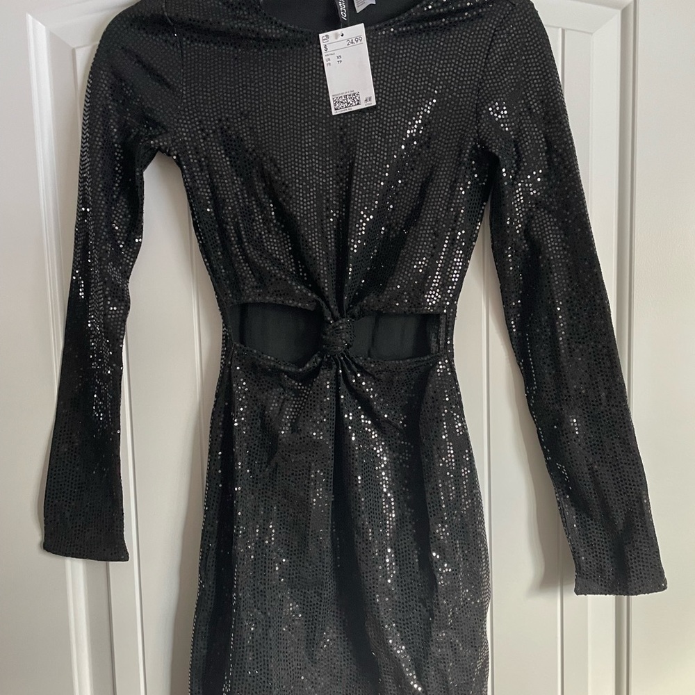 Sparkly Black Dress